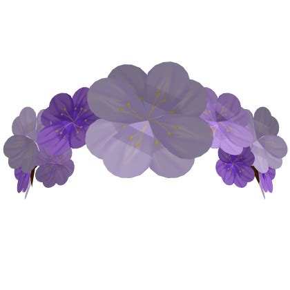 Purple Flower Crown Roblox Item Rolimon S