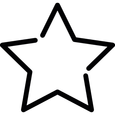 5 Point Star Outline - ClipArt Best