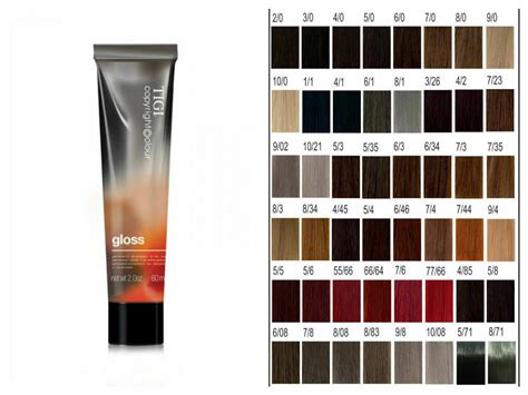 Tigi Hair Color Chart