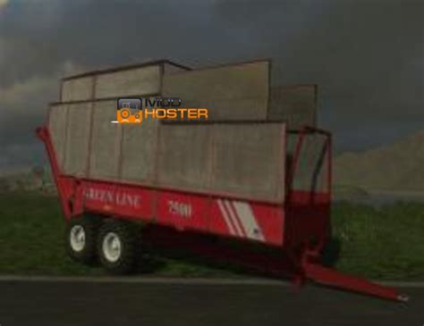 FS2011 YLÖ 7500 silage trailer v 1 Silage Mod für Farming Simulator 2011