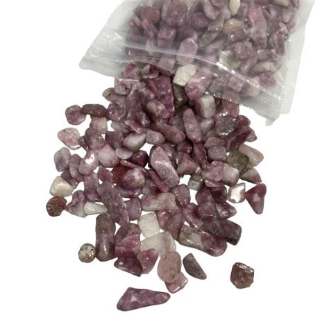 Pink Tourmaline Chips 200g — Alliz Trading