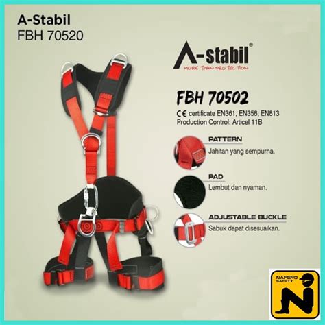 Jual Full Body Harness Astabil Alat Keselamatan Safety Belt