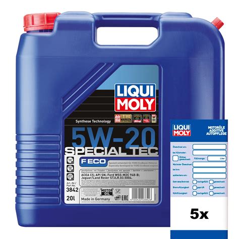 Originale Liqui Moly L Special Tec F Eco W Olio Motore Eur