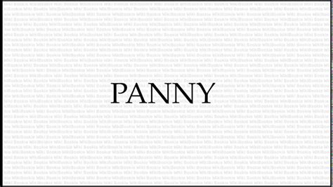 Panny Meaning The Secret Language Of Rogues Youtube