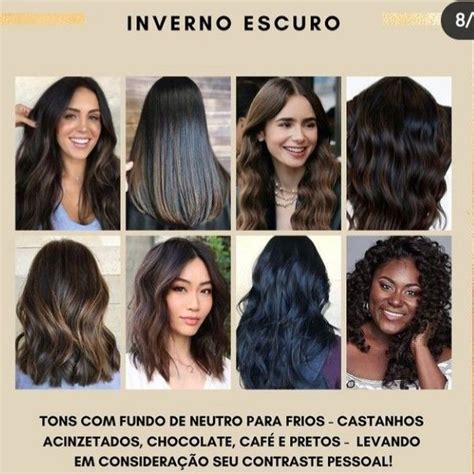 Pin de Larissa Zavan em Coloração feminina Cores de cabelo inverno