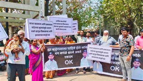 Pune Wakad Residents Rally Against Non Residents Disrupting Kala