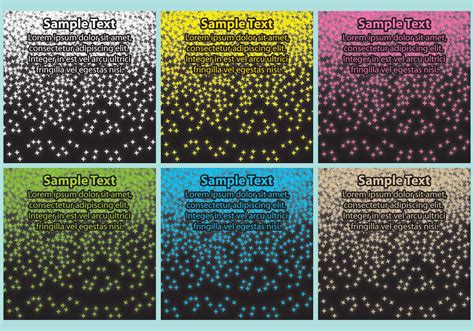 Stardust Templates 102513 Vector Art at Vecteezy