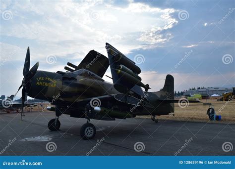 A 1 Skyraider Editorial Photo Image Of Military Flight 128639196