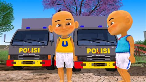 Upin Temukan Truk Box Polisi Di Gurun Hutan Ipin Gembira Junarika