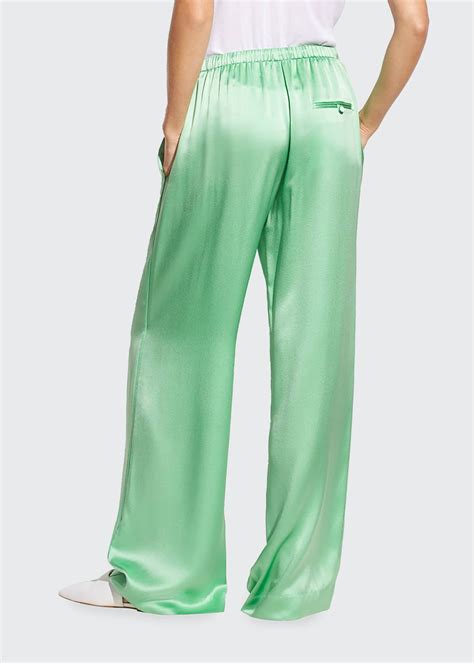 Vince Satin Pajama Pants Bergdorf Goodman