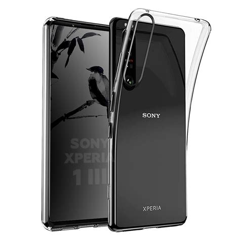 Coque Sony Xperia 1 III Transparente en silicone de haute qualité