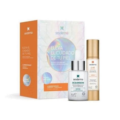 Sesderma Pack Luminosidad OceanSkin Serum C Vit Radiance Fluido