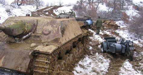 Amazing Relics Of Ww German Panzer Tank Wrecks Recovered In Bulgaria