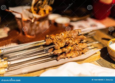 Traditional Xinjiang Food Stock Photo Image Of Lamb 166148400