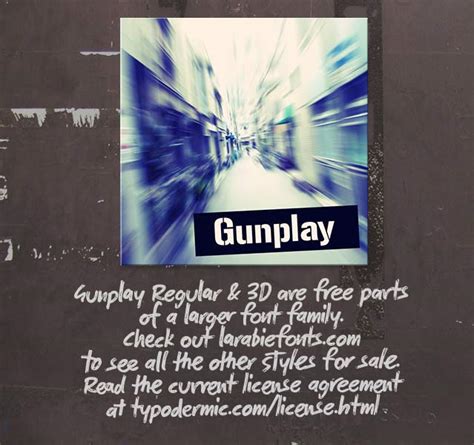 Gunplay - FontM