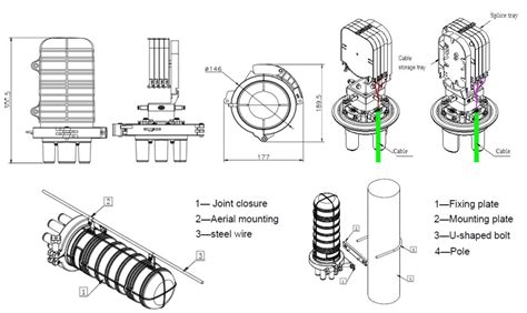 Domevertical Optical Fiber Splice Closure Prices And Specif