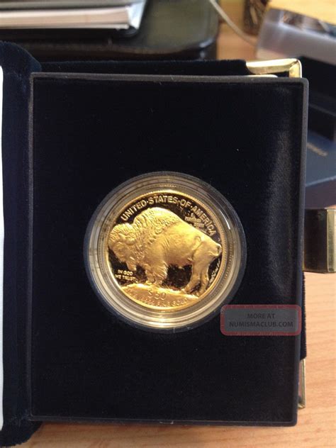 W American Buffalo Proof Gold Coin West Point Fine