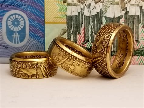 One Ounce Gold Eagle Coin Ring ⋆ Coin Rings By The Mint