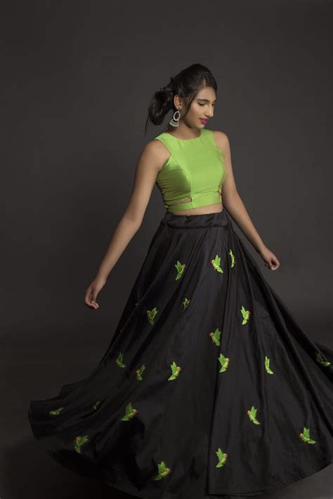 Crop Top And Long Skirt Casual Sell Online Imrd