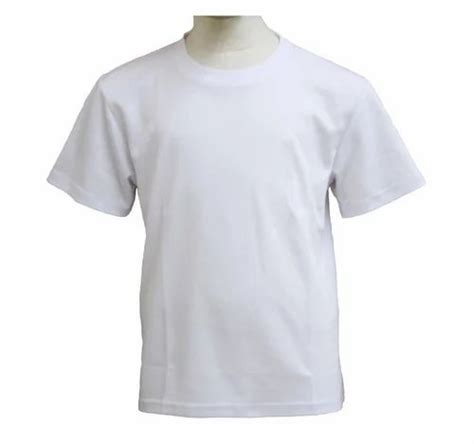 Mens White Plain Dri Fit T Shirt At Rs 130 Piece Dri Fit T Shirt For