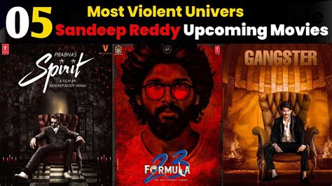 05 Sandeep Reddy Vanga Upcoming Movies List 2023 2025 Allu Arjun