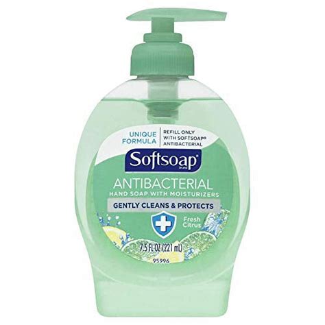 Softsoap Softsoap Antibacterial Liquid Hand Soap Pump Fresh Citrus 5 5 Oz 12 Packs 5 5 Fl