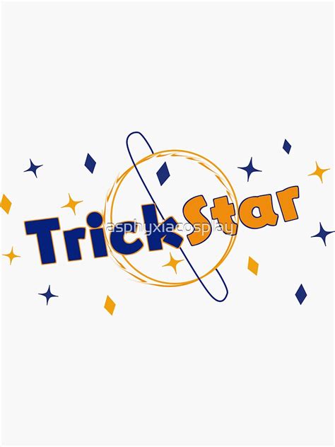 Trickstar Sticker For Sale By Asphyxiacosplay Redbubble