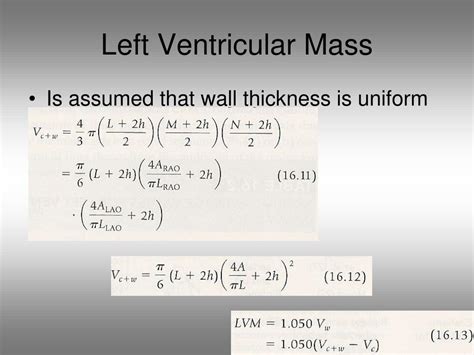 PPT VENTRICULAR VOLUMES EJECTION FRACTION MASS WALL STRESS REGIONAL