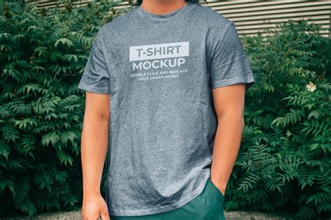 modelo de camiseta em psd psd premium