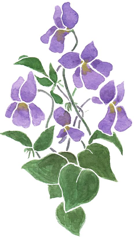 Judy Adamson's Art & Design Blog: Primroses and Violets for a February ...