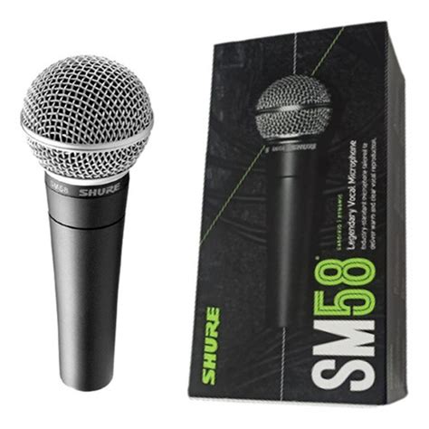 Microfone Shure Sm58 Original C Nf E Garantia Submarino