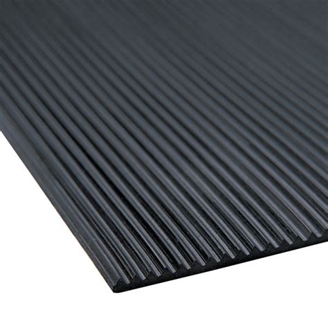 Cactus Mat 1010r C3 Deep Groove 3 Wide Corrugated Black Vinyl Runner