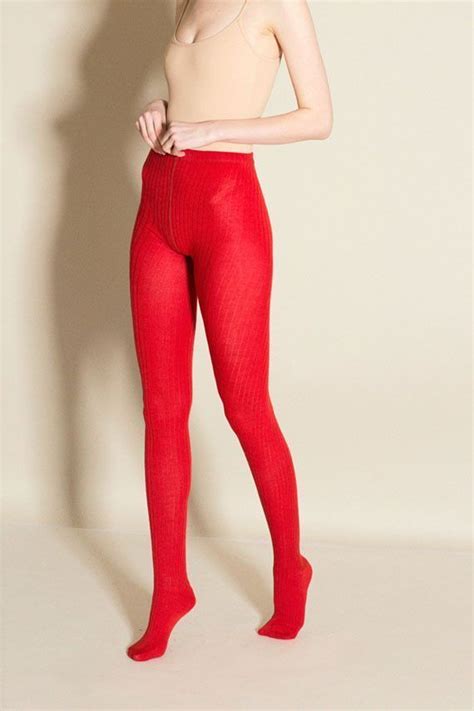 Red Love Tights