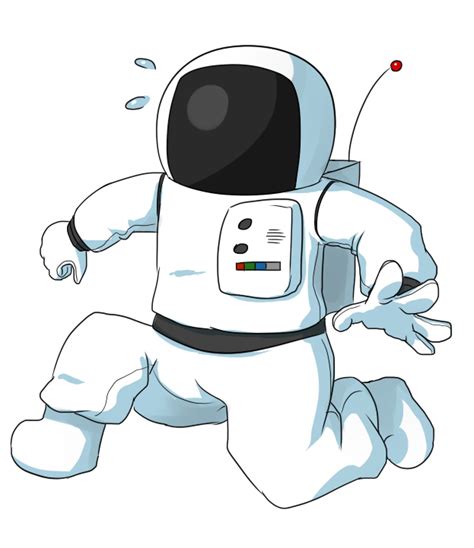 'Explore the Universe with Cute Astronaut Clipart'