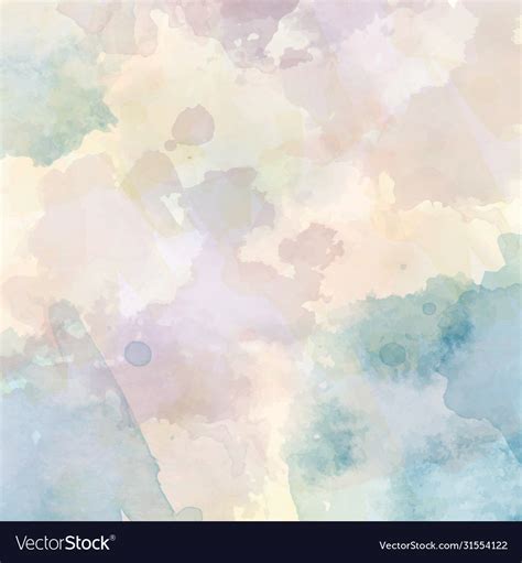 Watercolor pastel background Royalty Free Vector Image