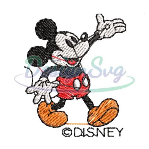 Mickey Disney Machine Embroidery Designs DesignSVG