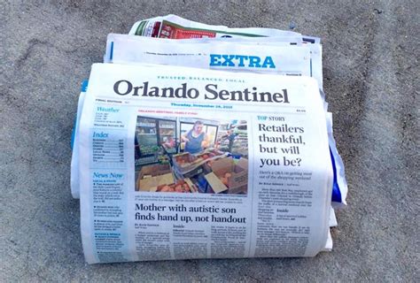 Orlando Sentinel newspaper sold to vulture capitalists Alden | Orlando ...