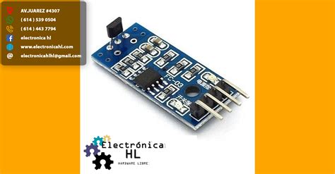 SENSOR DE CAMPO MAGNETICO O EFECTO HALL A3144 Electronica HL