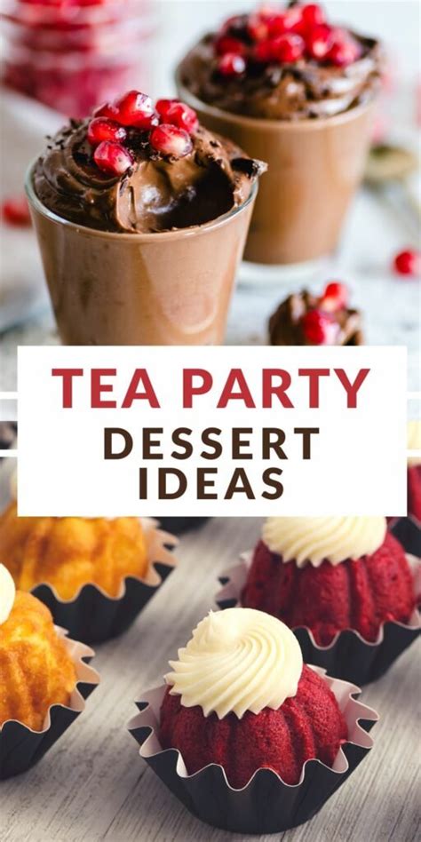 Tea Party Desserts 17 Sweet And Delicious Ideas