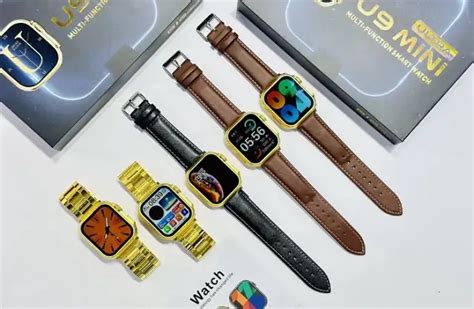 U9 Mini Gold SmartWatch Specs Price Full Details Chinese Smartwatches