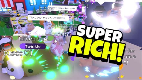 I Joined A Super Rich Trading Server In Adopt Me Roblox Youtube