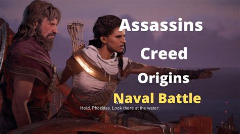 Assassins Creed Origins Naval Battle Youtube