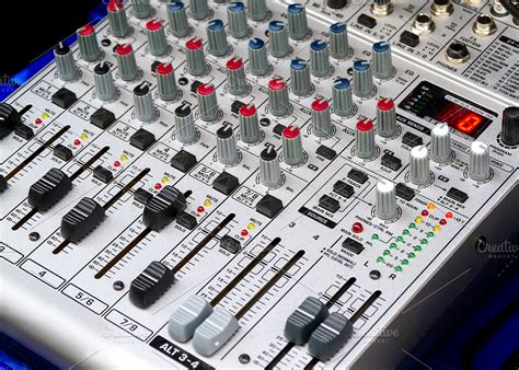 Mixing board, DJ Mix | High-Quality Technology Stock Photos ~ Creative Market