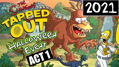 The Simpsons Tapped Out Halloween Event 1 2021 Youtube