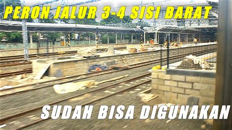 Perkembangan Double Double Track Stasiun Jatinegara Dan Sekitarnya