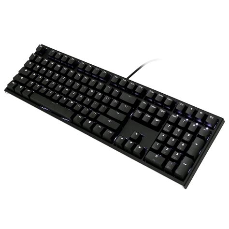 Ducky Channel One Backlit Black Colour Cherry Mx Speed Silver