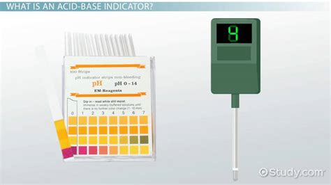 Acid-Base Indicators: Uses & Examples - Lesson | Study.com