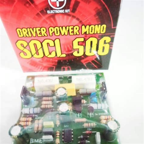 Jual Kit Driver Power Mono SOCL 506 By BME Sniper Electronic Kit