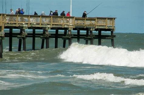 Pier at Sandbridge Beach VA - excellent fishing | Sandbridge beach ...