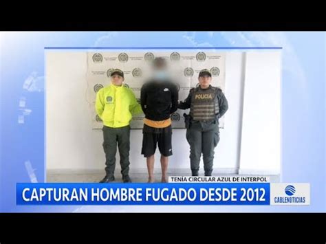 Capturan En Panam A Colombiano Con Circular Azul De Interpol Youtube